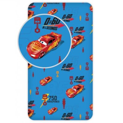 Voodilina 90x200 Cars Sinine