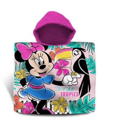 Lasterätik-Poncho 60x120cm Minnie Toucan