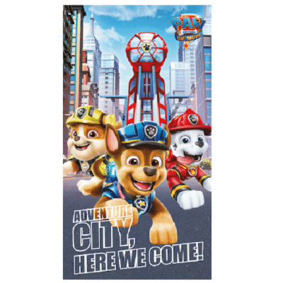 Saunalina 70x140cm Paw Patrol: Adventure City