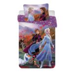 Voodipesukomplekt 100x135 Disney Frozen Wind, 2-osaline