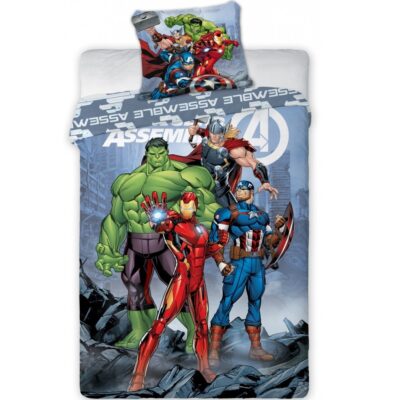 Voodipesukomplekt 140×200 Avengers, 2-osaline