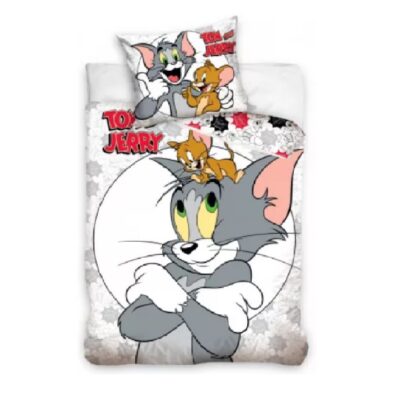 Voodipesukomplekt 140×200+60x70 Tom and Jerry, 2-osaline