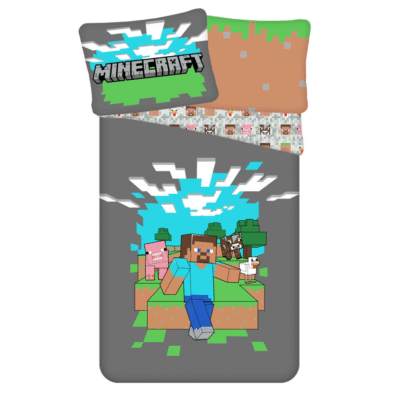 Voodipesukomplekt 140x200 Minecraft, 2-osaline