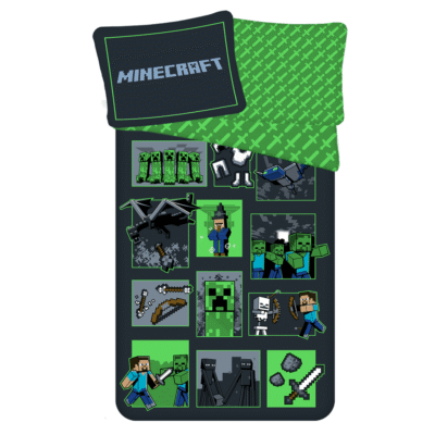 Voodipesukomplekt 140x200 Minecraft, 2-osaline