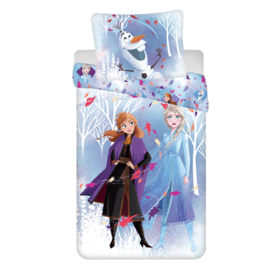 Voodipesukomplekt 140×200+50x70 Frozen White, 2-osaline