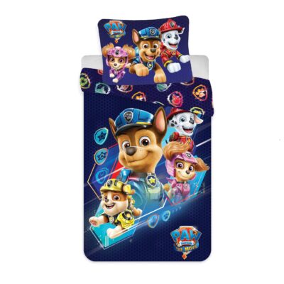 Voodipesukomplekt 140x200 Paw Patrol: The Movie Chase, 2-osaline