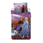 Voodipesukomplekt 140×200+60x80 Frozen 2 "Tuul", 2-osaline