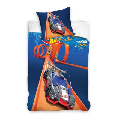 Voodipesukomplekt 140×200 Hot Wheels, 2-osaline