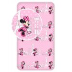 Kummiga Voodilina 90x200 Minnie Paris