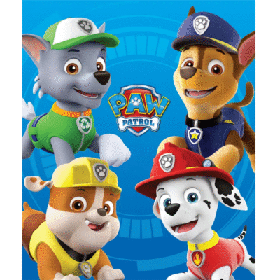 Fliistekk 100x140 Paw Patrol