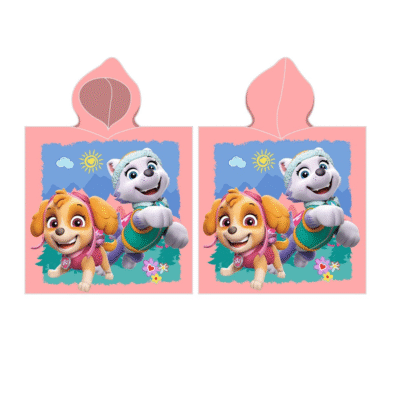 Lasterätik-Poncho 55x110cm Paw Patrol Skye