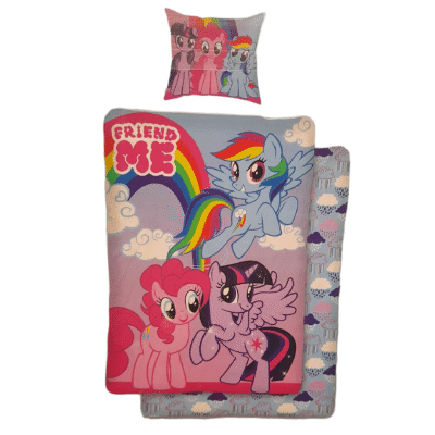 Voodipesukomplekt 140×200+60x70 My Little Pony, 2-osaline