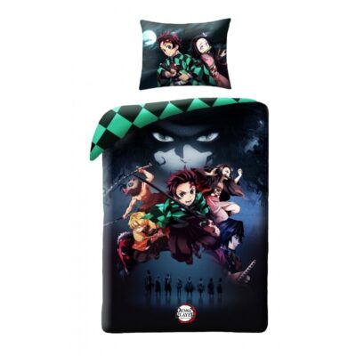 Voodipesukomplekt 140x200 Demon Slayer, 2-osaline