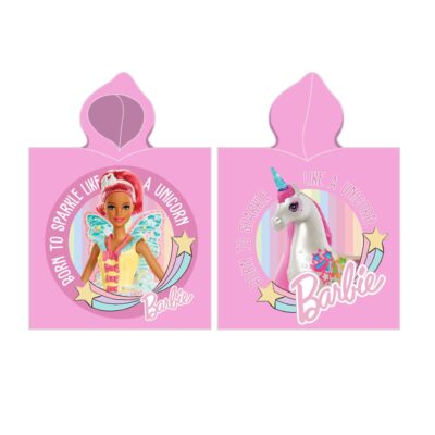 Lasterätik-Poncho 55x110cm Barbie