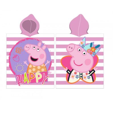 Lasterätik-Poncho 55x110cm Peppa Pig