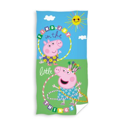 Saunalina 70x140cm Peppa Pig