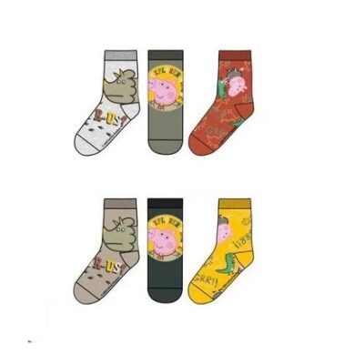 Sokid Peppa Pig George (6-pakk)