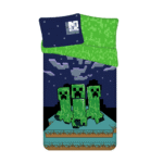 Voodipesukomplekt 140×200+50x70 Minecraft "Sssleep Tight", 2-osaline