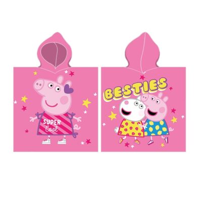 Lasterätik-Poncho 55x110cm Peppa Pig
