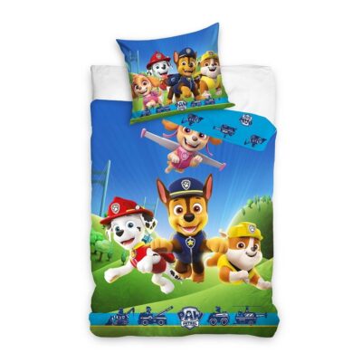 Voodipesukomplekt 100x135 Paw Patrol Team, 2-osaline