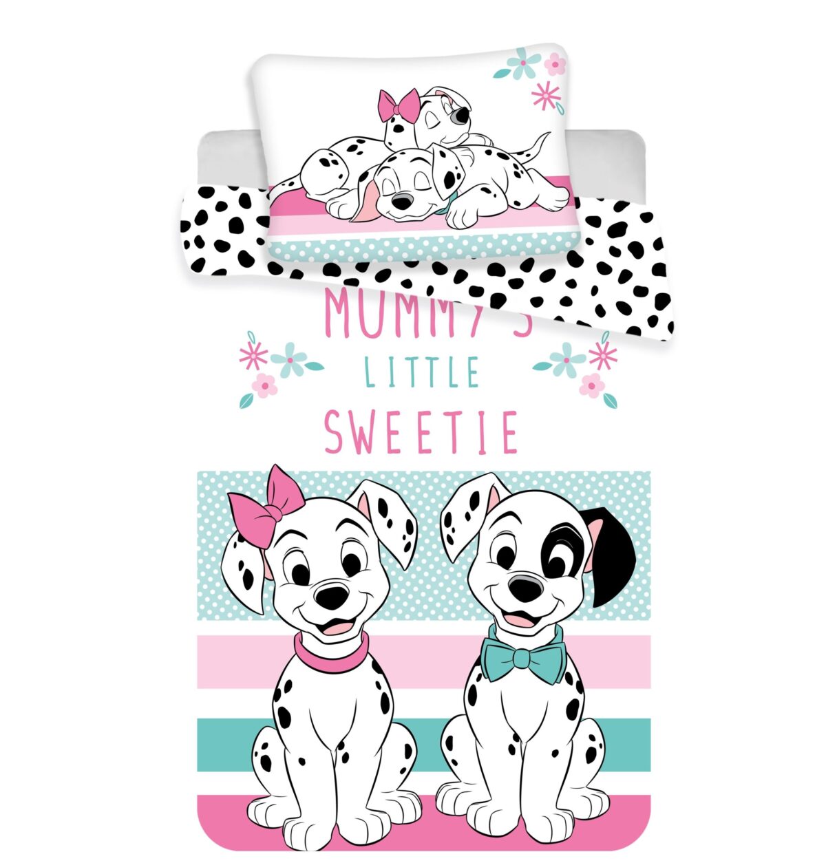 Voodipesu 100x135 101 Dalmatians "Sweetie" - Image 1