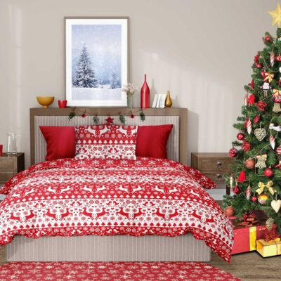 Voodipesukomplekt 140×200 Christmas, 2-osaline