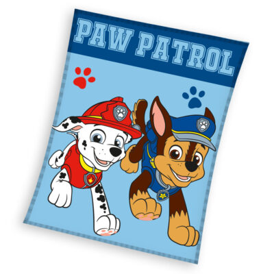 Fliistekk 130x170 Paw Patrol (sinine)