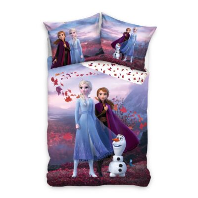 Voodipesukomplekt 150×210+50x60 Frozen, 2-osaline