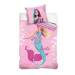 Voodipesukomplekt 150×210+50x60 Barbie, 2-osaline