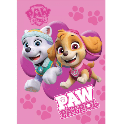 Fliistekk 100x140 Paw Patrol