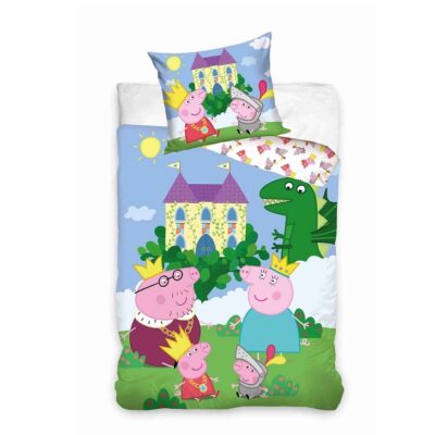 Voodipesukomplekt 140x200 Peppa Pig, 2-osaline