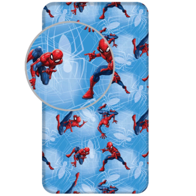 Kummiga Voodilina 90x200 Spiderman