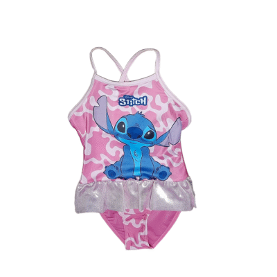 Ujumistrikoo Lilo&Stitch (heleroosa)