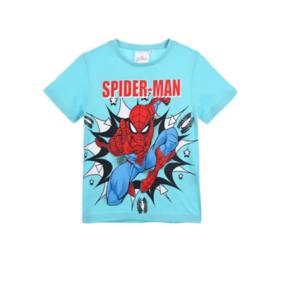 T-särk Spiderman (helesinine)