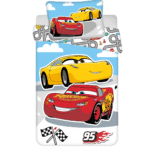 Voodipesukomplekt 100x135 Cars Road, 2-osaline