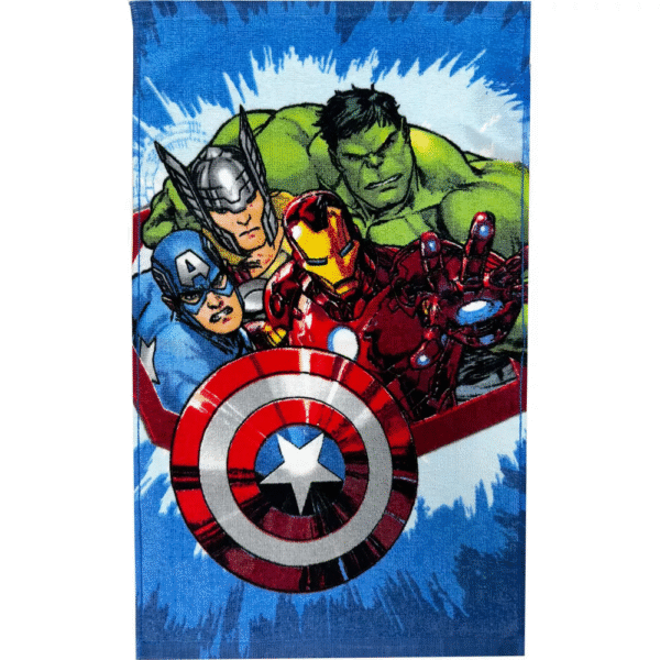 Laste rätik Avengers Dynamic Heroes 30x50 cm