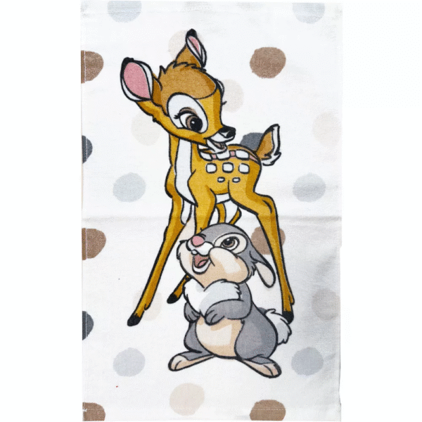Laste rätik Disney Bambi Dotty Friends 30x50 cm
