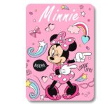 Fliistekk Disney Minnie Boom! 100x140cm