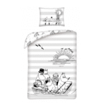 Voodipesukomplekt 140x200+50x70 Moomins, 2-osaline