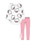 Pidžaama Hello Kitty (hall/roosa)