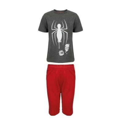 Pidžaama Spiderman (hall/punane)
