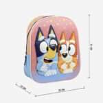 Bluey Stars 3D seljakott 31 cm - Image 5