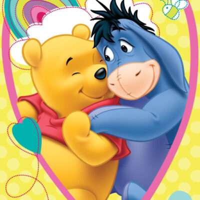 Disney Winnie the Pooh Smile käterätik 70x140cm