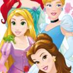 Saunalina 70x140cm Disney Princess Royal