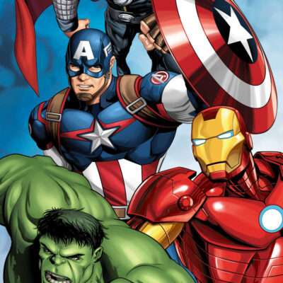 Avengers Power rätik 70x140cm