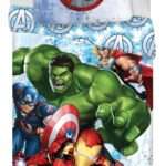 Voodipesukomplekt Avengers Heroes 140x200cm, 70×90 cm, 2-osaline