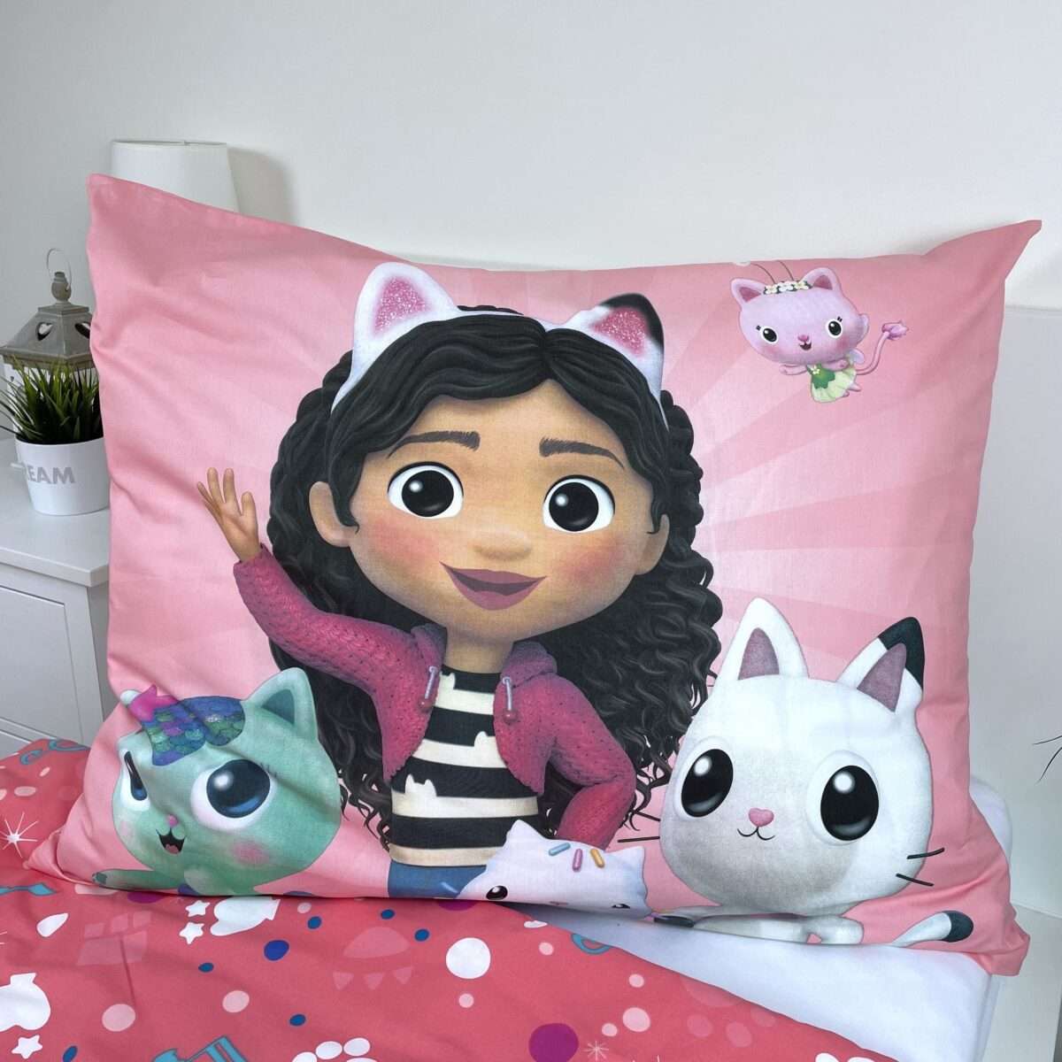 Voodipesukomplekt 140×200 Gabby's Dollhouse, 2-osaline - Image 4