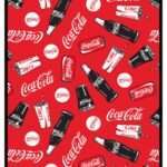 Fliistekk 120x150 Coca-Cola
