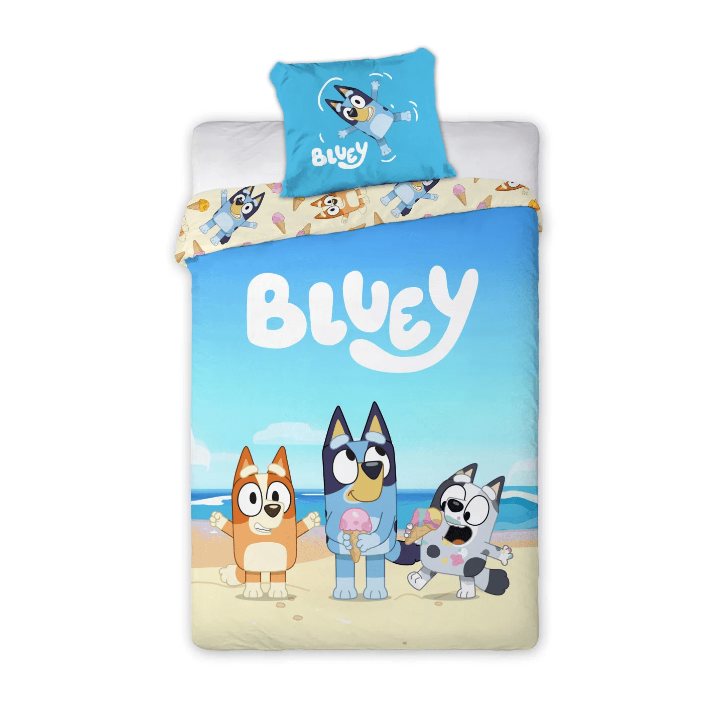 022768 Voodipesukomplekt 100x135 Bluey - Image 1