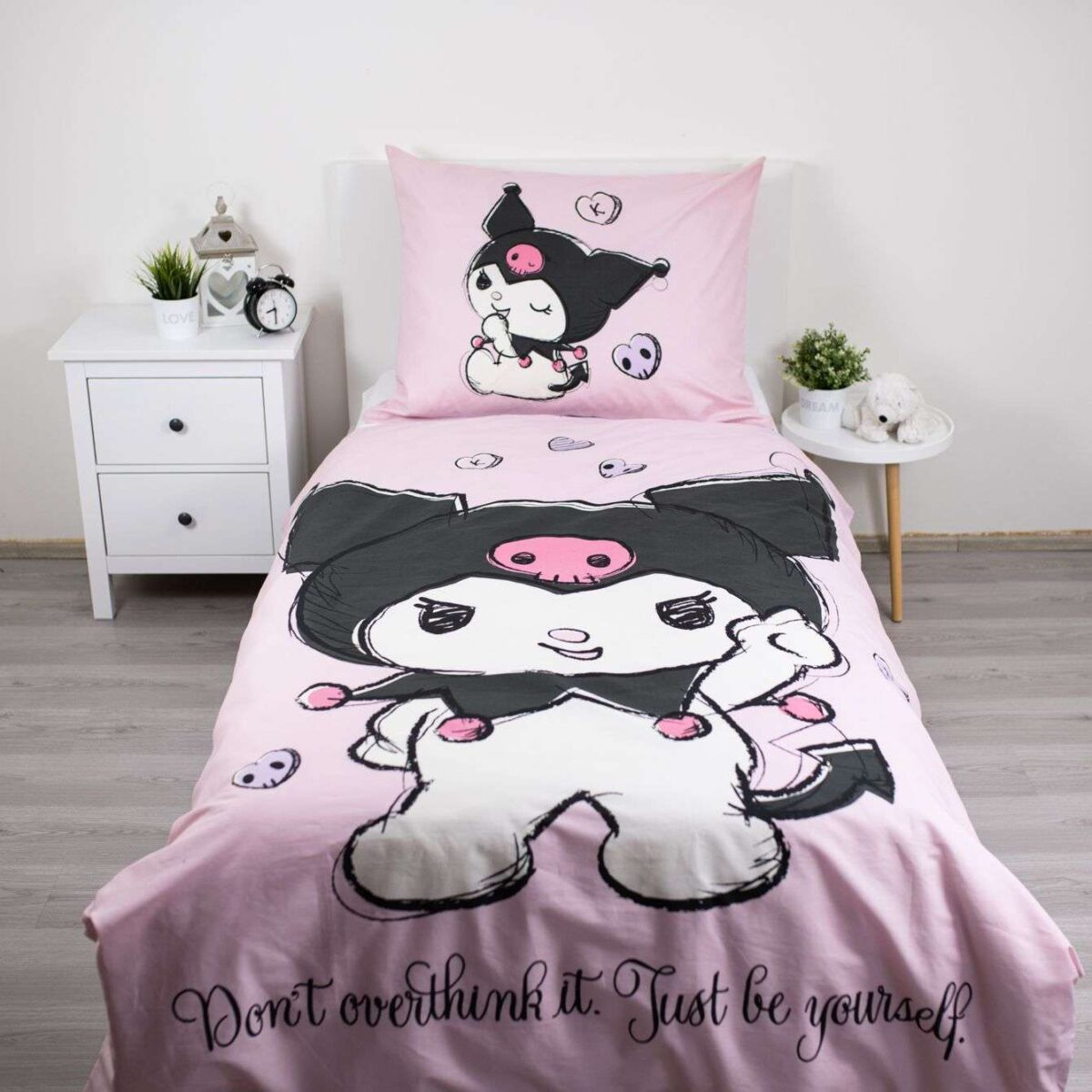 UUS Voodipesukomplekt 140×200 Sanrio Kuromi, 2-osaline - Image 2